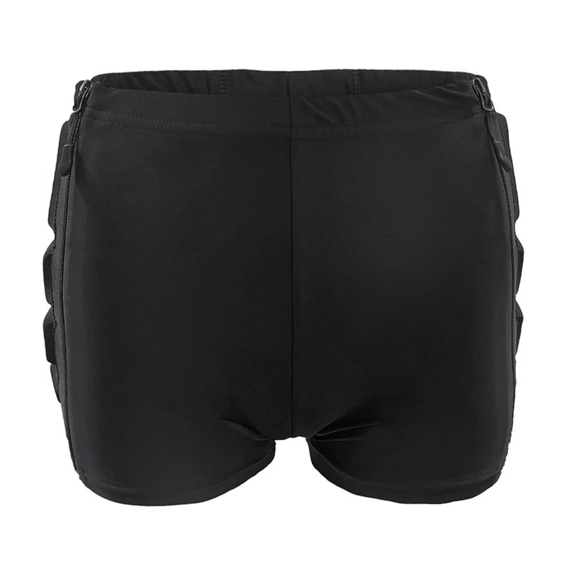 CHICIRIS Padded Shorts Snowboarding Skiing for Women Men, Skating Butt Pad Guard Ice Skating Accessories for Outdoor Activities (M - Image 1